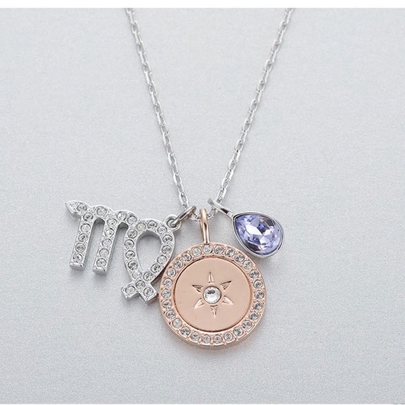 ♍️ Swarovski, Virgo Zodiac Pendant Necklace - Picture 11 of 16